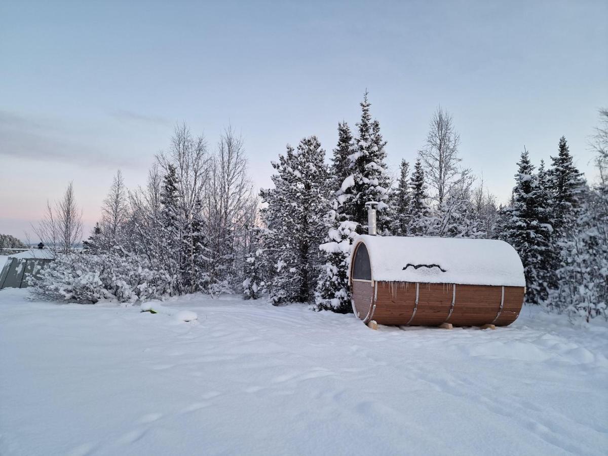Aurora River Camp Glass Igloos & Cabins Kiruna Exterior foto
